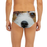 Jack Russell Terrier Portrait Print Men's Briefs
