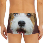 Jack Russell Terrier Portrait Print Men's Short Boxer Briefs