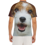 Jack Russell Terrier Portrait Print Men's Short Sleeve Rash Guard