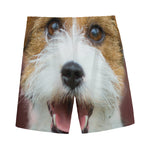 Jack Russell Terrier Portrait Print Men's Sports Shorts
