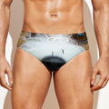 Jack Russell Terrier Portrait Print Men's Swim Briefs