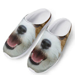 Jack Russell Terrier Portrait Print Mesh Casual Shoes