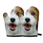 Jack Russell Terrier Portrait Print Oven Mitts