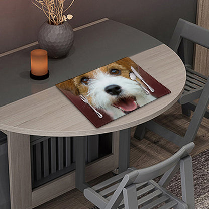 Jack Russell Terrier Portrait Print Placemat