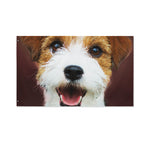 Jack Russell Terrier Portrait Print Polyester Flag