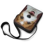 Jack Russell Terrier Portrait Print Rectangular Crossbody Bag
