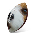Jack Russell Terrier Portrait Print Rugby Ball