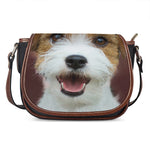 Jack Russell Terrier Portrait Print Saddle Bag
