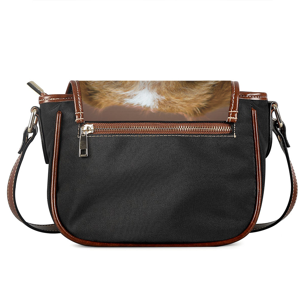 Jack Russell Terrier Portrait Print Saddle Bag