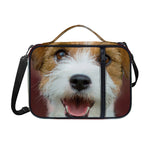 Jack Russell Terrier Portrait Print Shoulder Strap Bible Bag