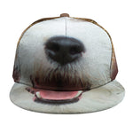 Jack Russell Terrier Portrait Print Snapback Cap