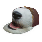 Jack Russell Terrier Portrait Print Snapback Cap