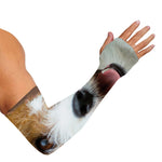 Jack Russell Terrier Portrait Print Sun Protection Arm Sleeves