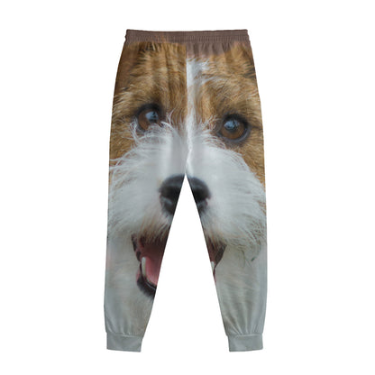 Jack Russell Terrier Portrait Print Sweatpants