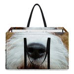 Jack Russell Terrier Portrait Print Utility Tote Bag