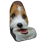 Jack Russell Terrier Portrait Print Waterproof Car Seat Cover
