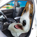 Jack Russell Terrier Portrait Print Waterproof Car Seat Cover