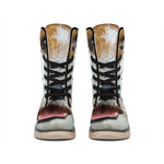 Jack Russell Terrier Portrait Print Winter Boots