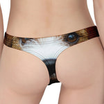 Jack Russell Terrier Portrait Print Women's Thong