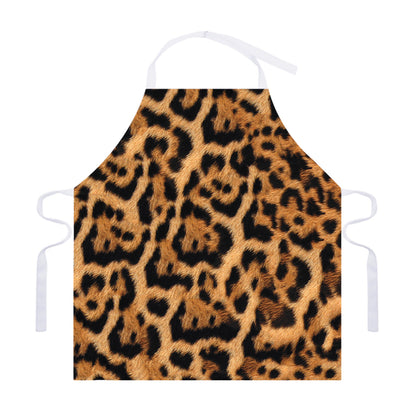 Jaguar Fur Pattern Print Adjustable Apron