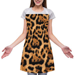 Jaguar Fur Pattern Print Adjustable Apron