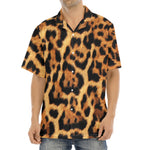 Jaguar Fur Pattern Print Aloha Shirt