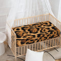 Jaguar Fur Pattern Print Baby Crib Sheet