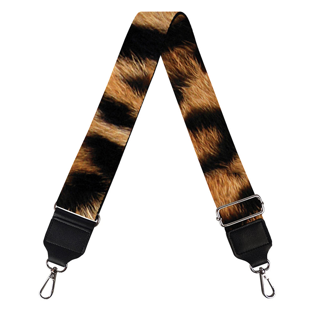 Jaguar Fur Pattern Print Bag Strap