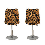Jaguar Fur Pattern Print Bar Stool Covers