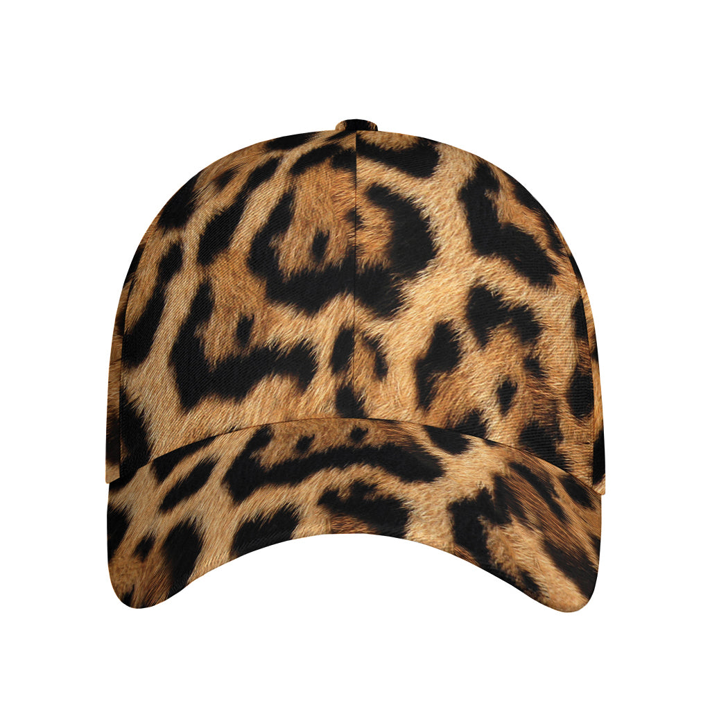 Jaguar Fur Pattern Print Baseball Cap