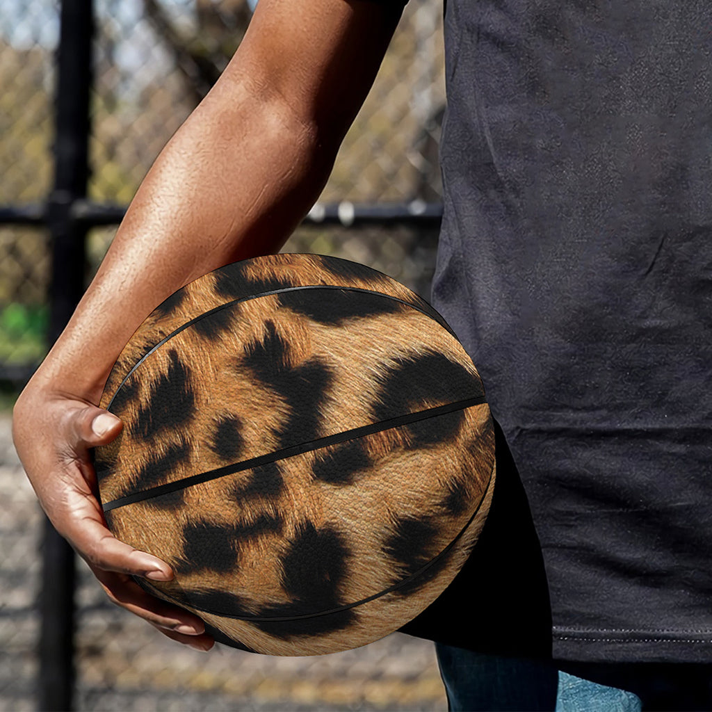 Jaguar Fur Pattern Print Basketball