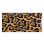 Jaguar Fur Pattern Print Beach Towel