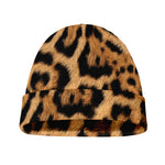 Jaguar Fur Pattern Print Beanie