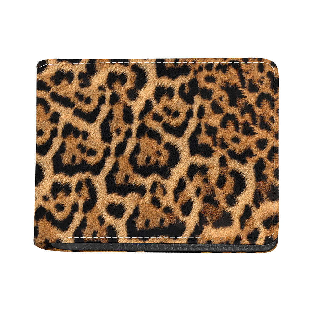 Jaguar Fur Pattern Print Bifold Wallet