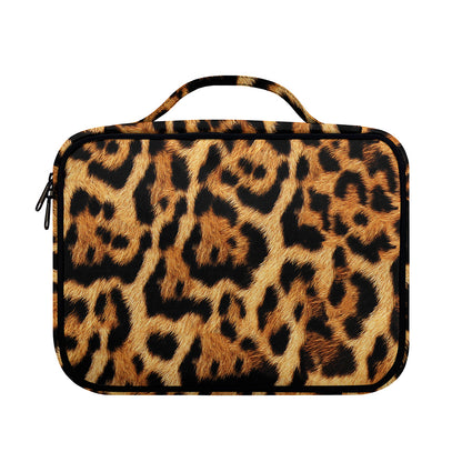 Jaguar Fur Pattern Print Briefcase Bible Bag