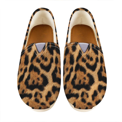 Jaguar Fur Pattern Print Casual Shoes