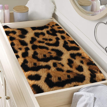 Jaguar Fur Pattern Print Changing Pad Cover