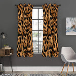 Jaguar Fur Pattern Print Curtain