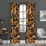 Jaguar Fur Pattern Print Curtain