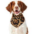 Jaguar Fur Pattern Print Dog Bandana