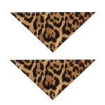 Jaguar Fur Pattern Print Dog Bandana