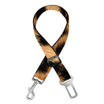 Jaguar Fur Pattern Print Dog Seat Belt