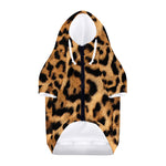 Jaguar Fur Pattern Print Dog Zip Up Hoodie