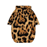 Jaguar Fur Pattern Print Dog Zip Up Hoodie