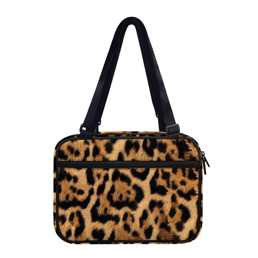 Jaguar Fur Pattern Print Double Strap Bible Bag