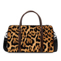 Jaguar Fur Pattern Print Duffel Bag