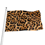 Jaguar Fur Pattern Print Flag
