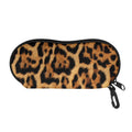 Jaguar Fur Pattern Print Glasses Case