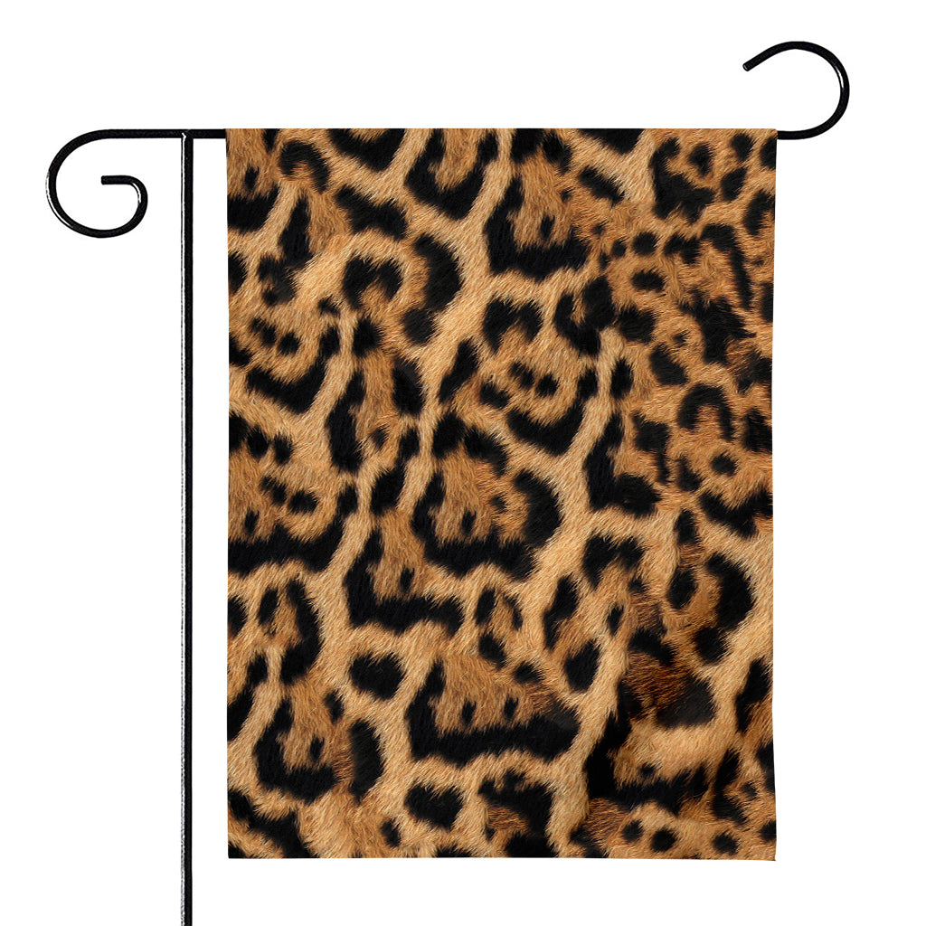 Jaguar Fur Pattern Print House Flag