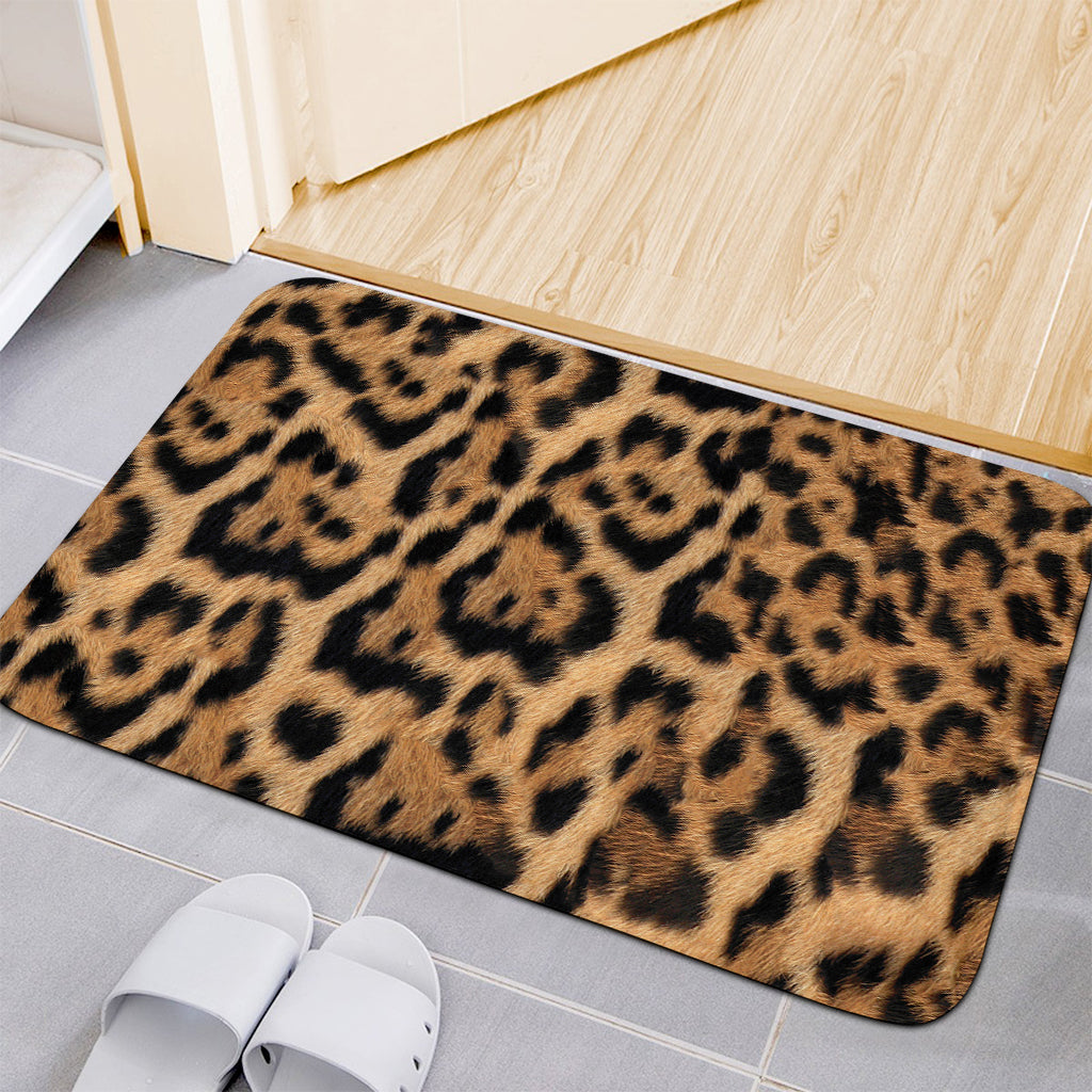 Jaguar Fur Pattern Print Indoor Door Mat